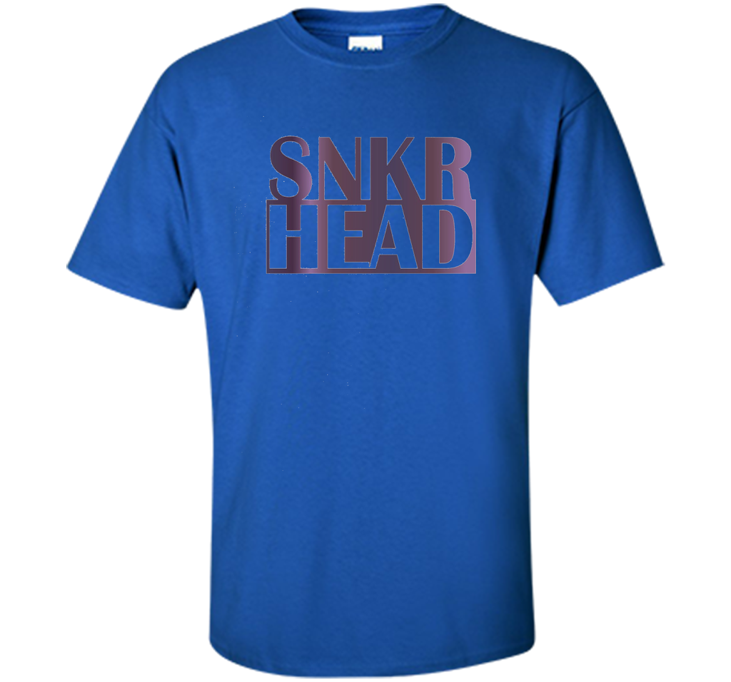 Sneaker Head Eggplant Foams T-shirt Royal