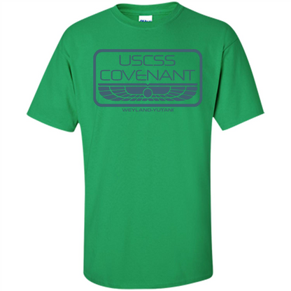 USCSS Covenant - Weyland Yutani T-Shirt Irish Green