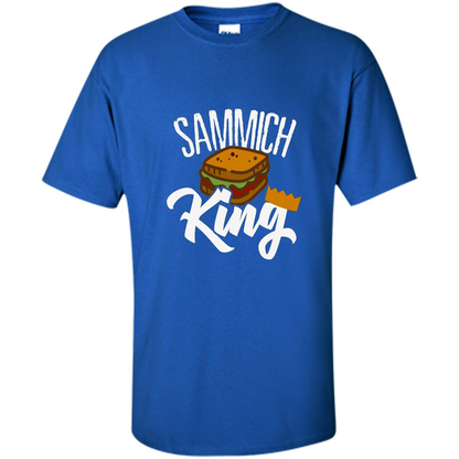 Sandwich King T-shirt Royal