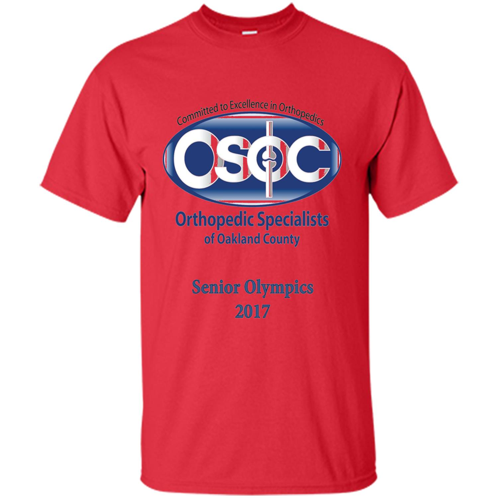 OSOC 9 Senior Olympics 2017 T-shirt Red