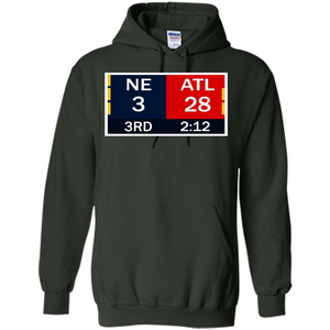 NE 3 ATL 28 Final T-shirt 2 Sides 1 Game