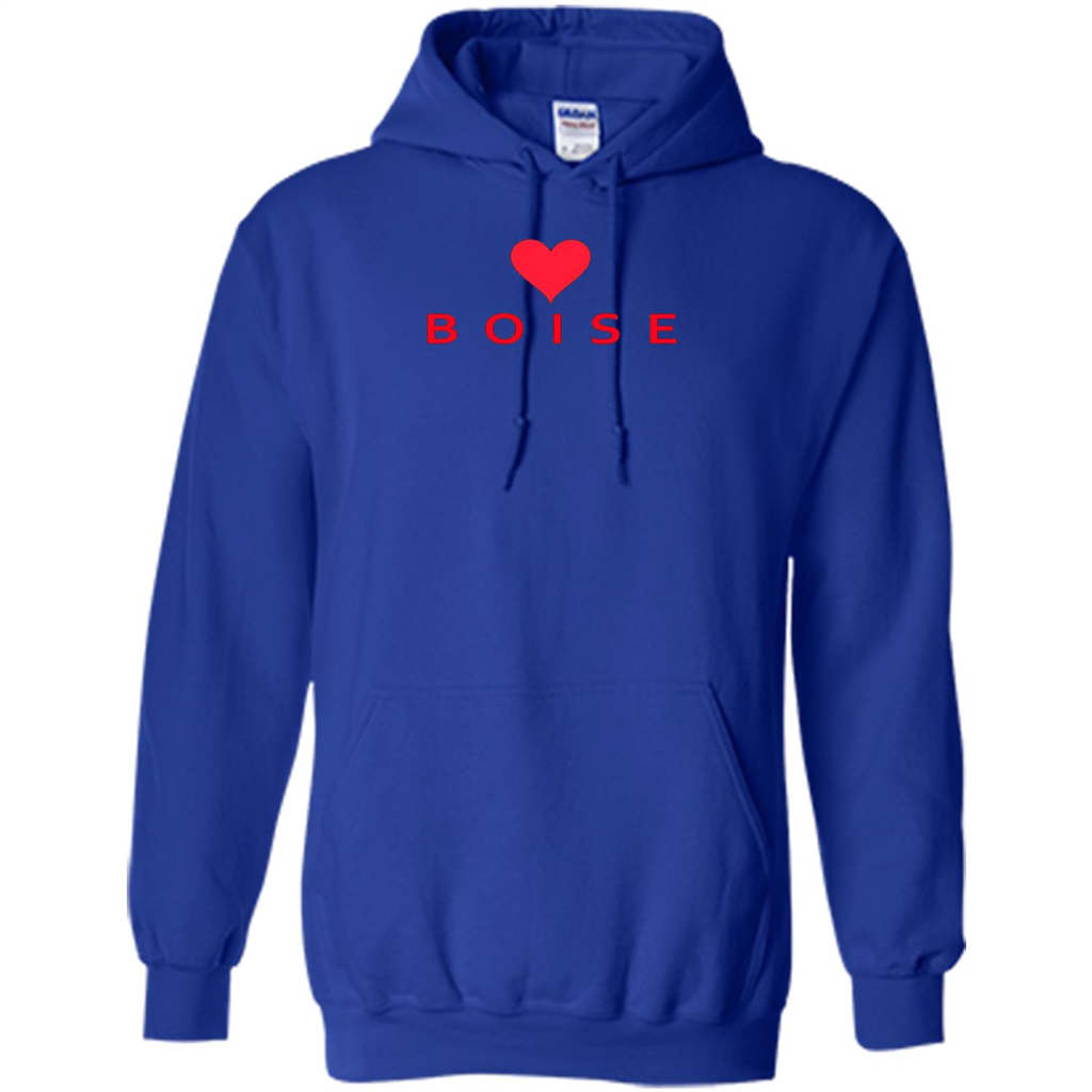 Boise Idaho With Heart Love T-shirt