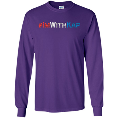 I'm With Kap T-Shirt Purple