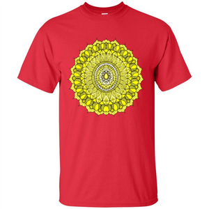 Yellow Sunshine Mandala T-shirt