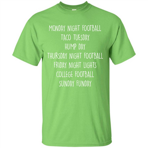 Football T-shirt Monday Night Football Taco Tuesday