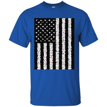 American Flag T-shirt Royal