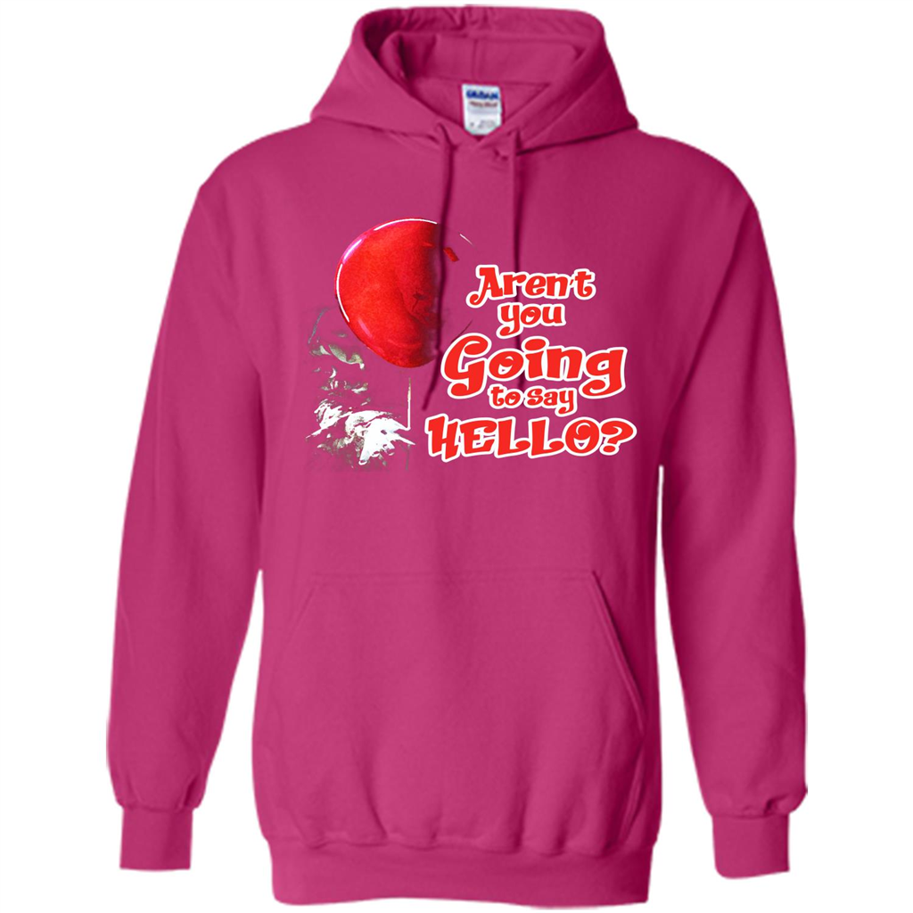 Halloween T-shirt Aren't You Going To Say Hello T-shirt Heliconia