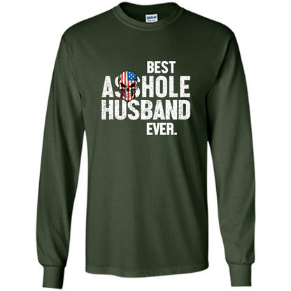 Best Asshole Husband Ever Funny T-shirt Forest Green