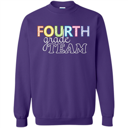 Fourth Grade Team T-shirt Orange