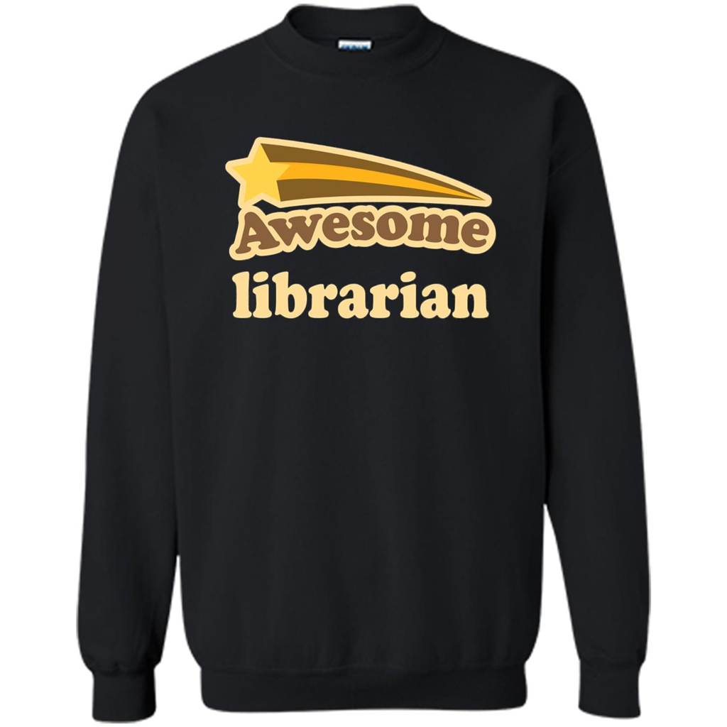 Awesome Librarian T-shirt Black