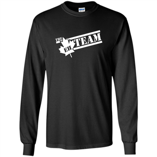 Funny The EH Team Canada T-shirt Black