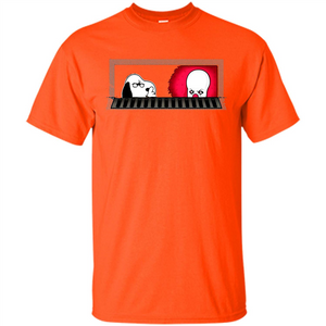 Movie T-shirt Snoopy Vs It T-shirt