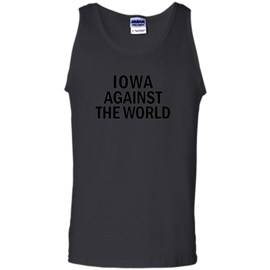 Iowa Against the World T-shirt Black