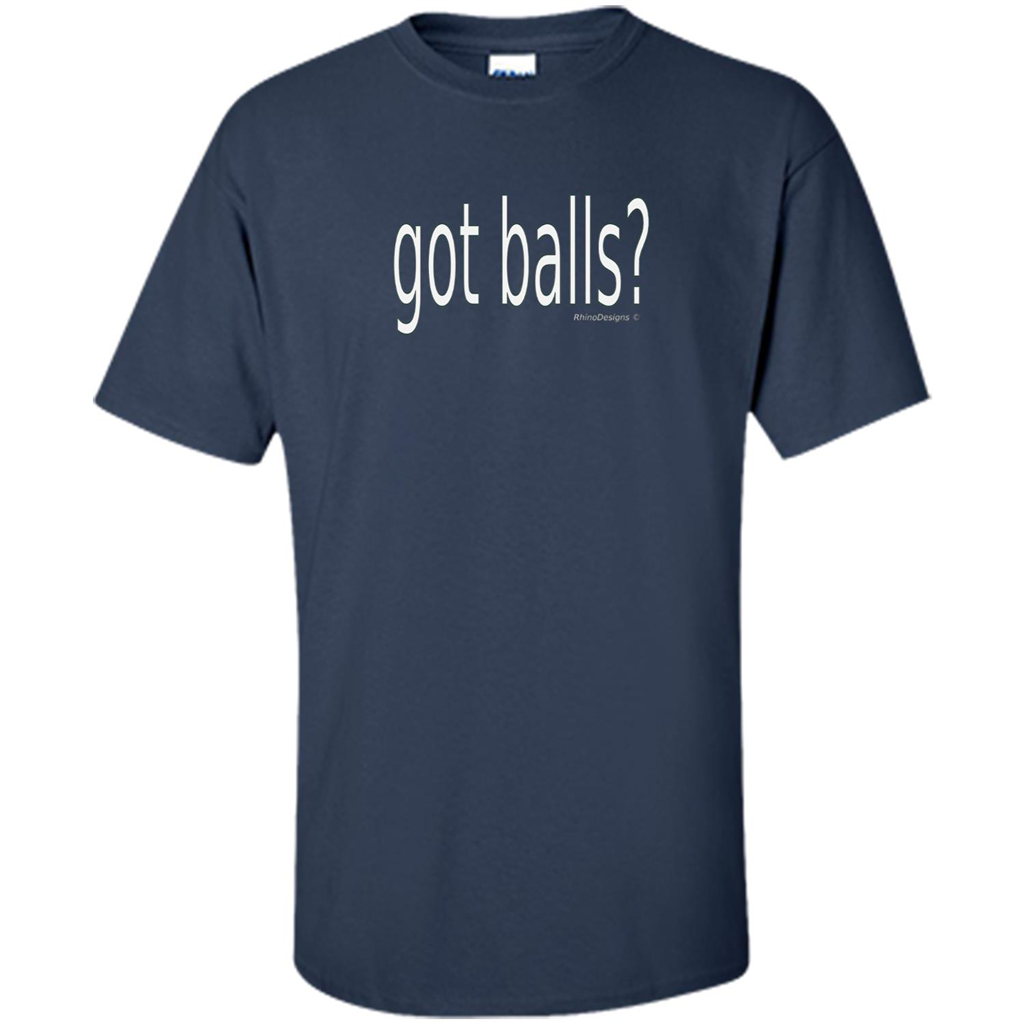 Got Balls Bowling League T-shirt Navy