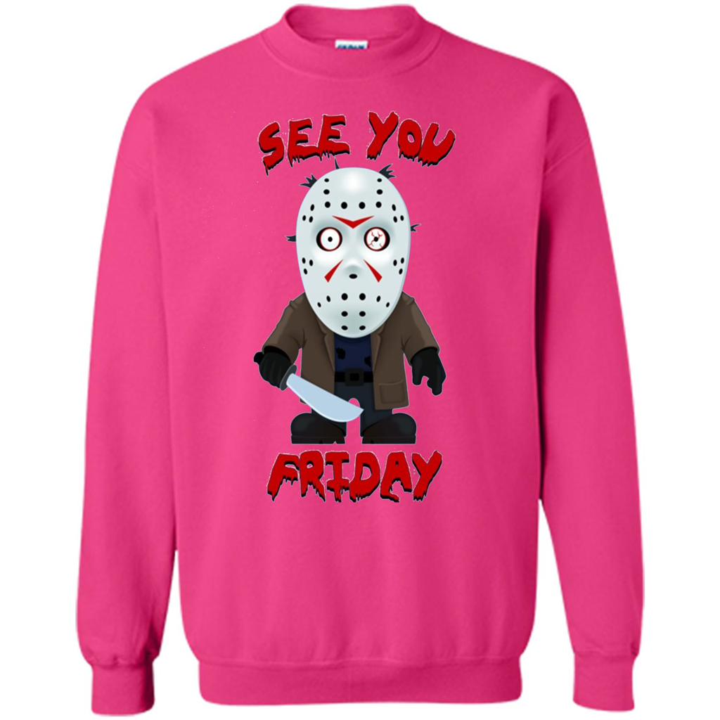 Friday The 12th T-shirt See You Friday Heliconia