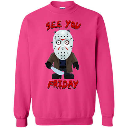 Friday The 12th T-shirt See You Friday Heliconia