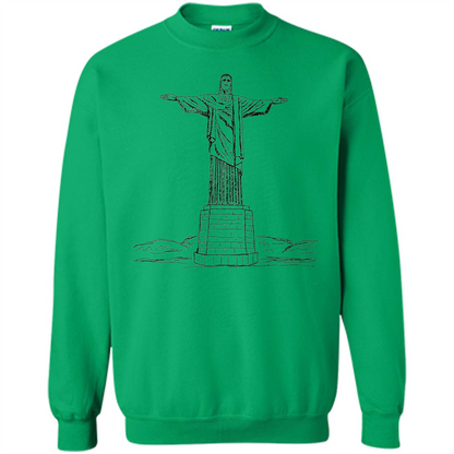 Christ The Redeemer Statue In Rio De Janeiro Brasil T-shirt