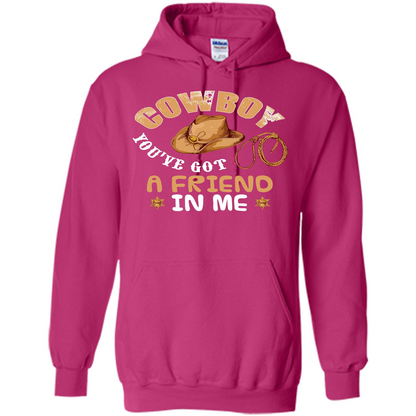 Cowboy You've Got a Friend in Me T-shirt Heliconia