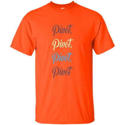 Pivot T-Shirt Shut Up T-shirt Orange