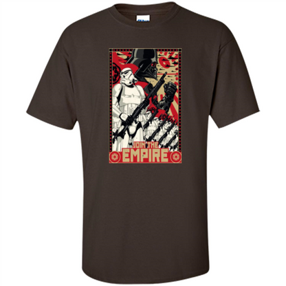 Movie Lovers T-shirt Empire Propaganda Dark Chocolate