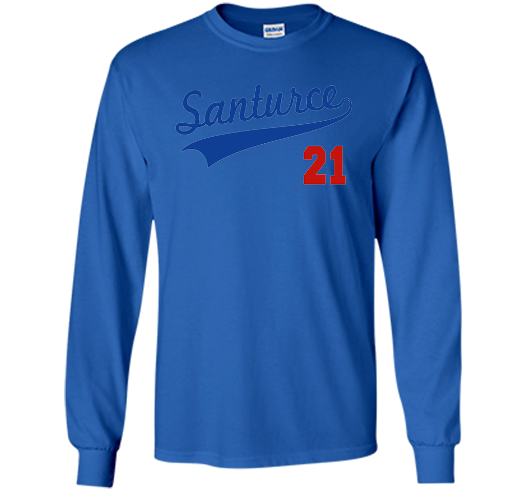 Santurce 21 Puerto Rico Baseball T-shirt Royal