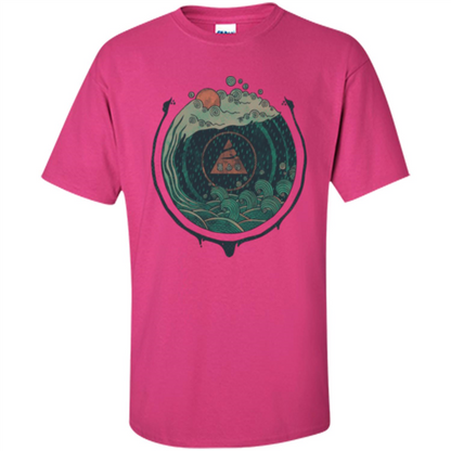 Water T-shirt Heliconia