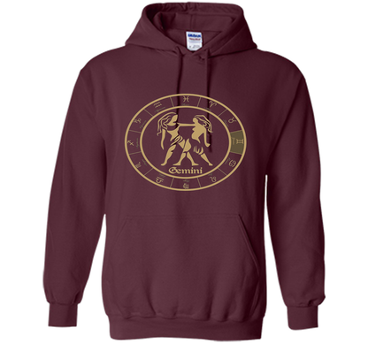 Gemini T-Shirt shirt Maroon