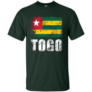 Togo Flag T-Shirt Togolese Republic T-shirt