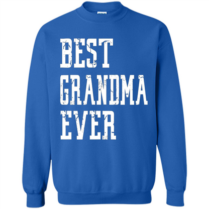 Best Grandma Ever T-Shirt - Grandparents Day T-shirt Royal