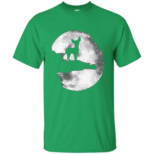 Chihuahua And Moon Halloween T-Shirt