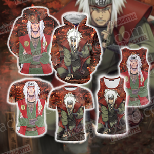 Naruto Jiraiya 3D Tank Top