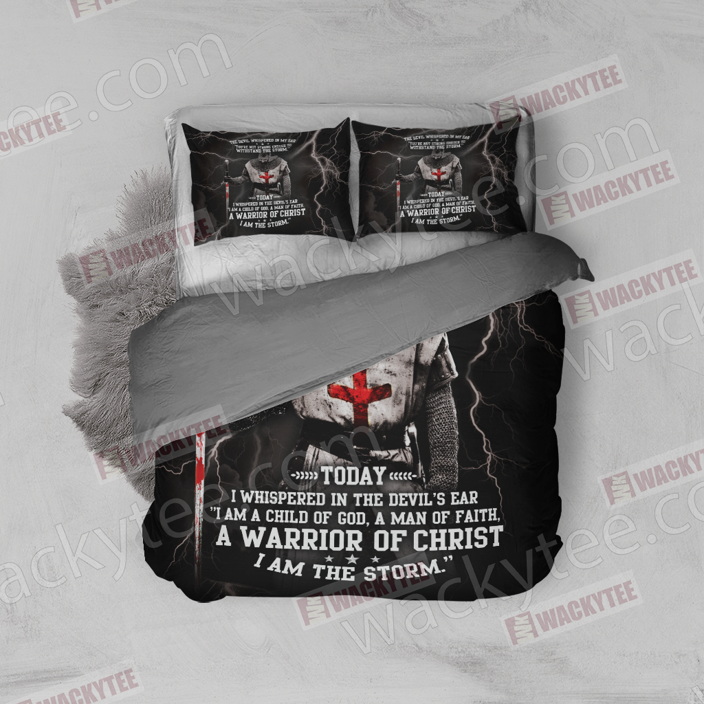 Christian - The Devil whispered in my ear “You're not strong enough to withstand the storm” Bed Set
