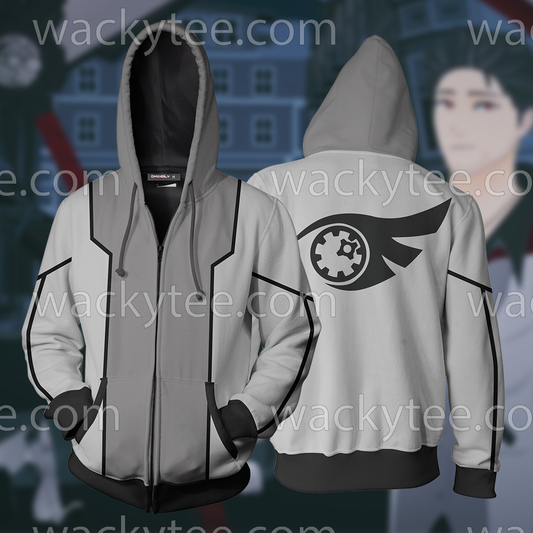 Qrow Branwen RWBY Zip Up Hoodie 4XL