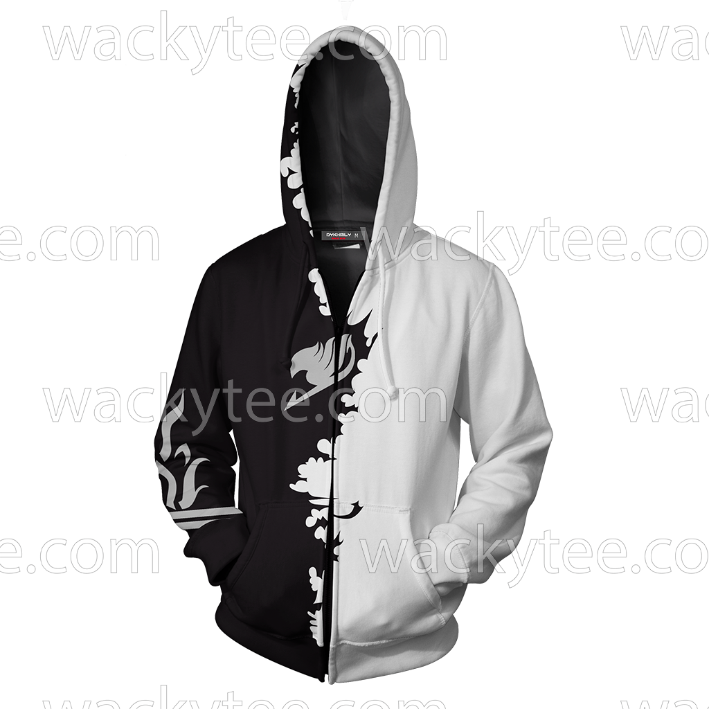 Fairy Tail Gray Fullbuster New Look Cosplay Zip Up Hoodie Jacket