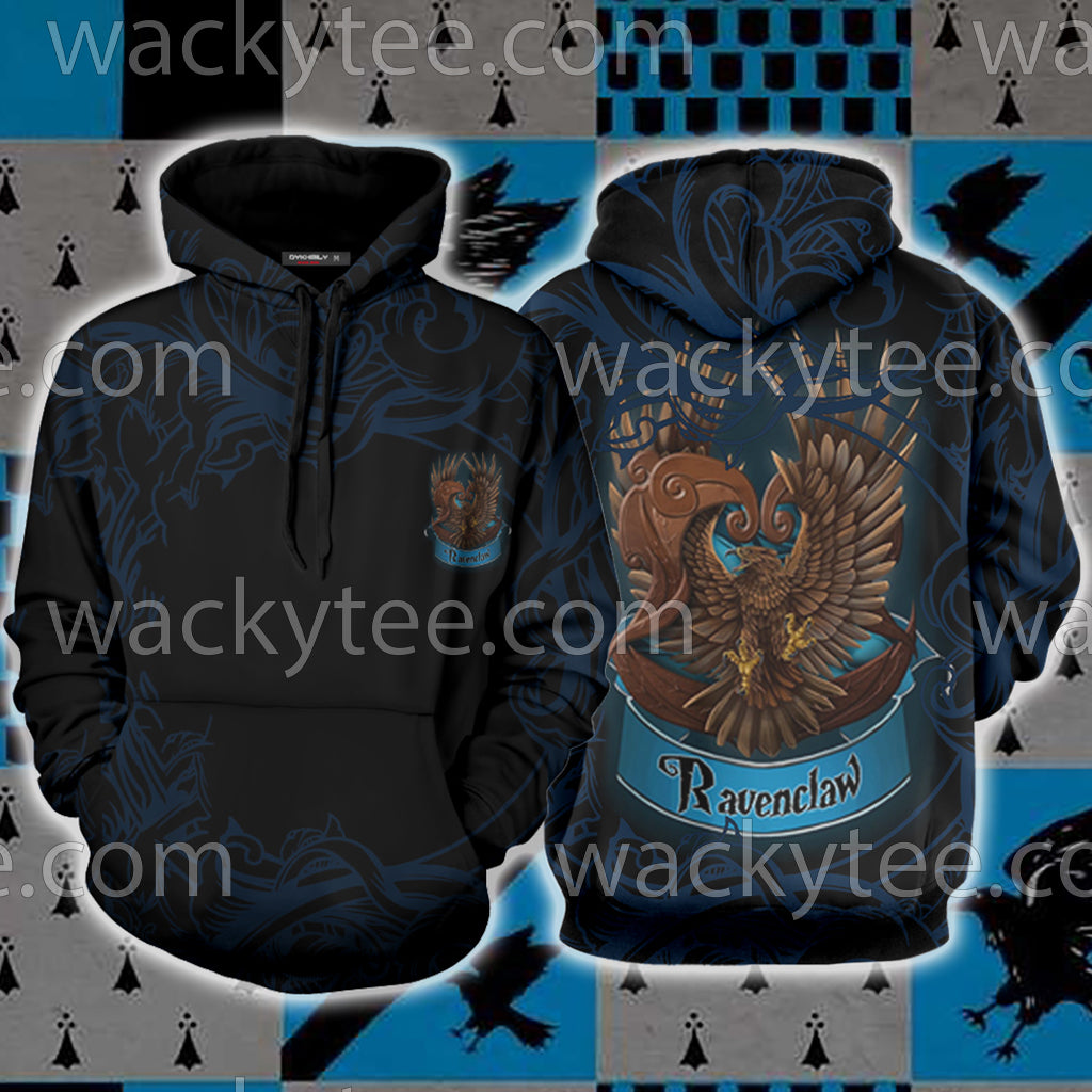 Wise Like A Ravenclaw Harry Potter 3D Hoodie