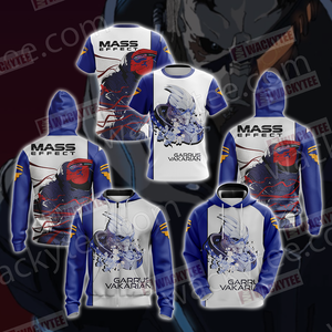 Mass Effect - Garrus Vakarian Unisex 3D Hoodie