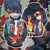 Gurren Lagann Simon and Kamina 3D Hoodie