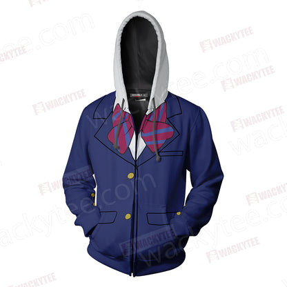 Otonokizaka Girls’ Academy Uniform Cosplay Zip Up Hoodie Jacket