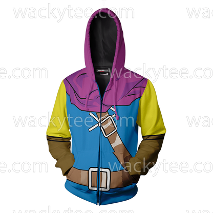 Erdrick Dragon Quest Cosplay Zip Up Hoodie Jacket