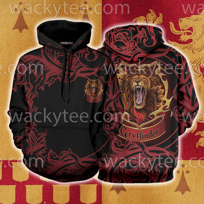 Brave Like A Gryffindor Harry Potter 3D Hoodie