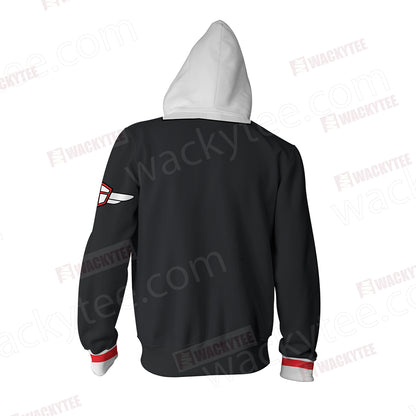 Cardcaptor Sakura Tomoeda Uniform Cosplay Zip Up Hoodie Jacket
