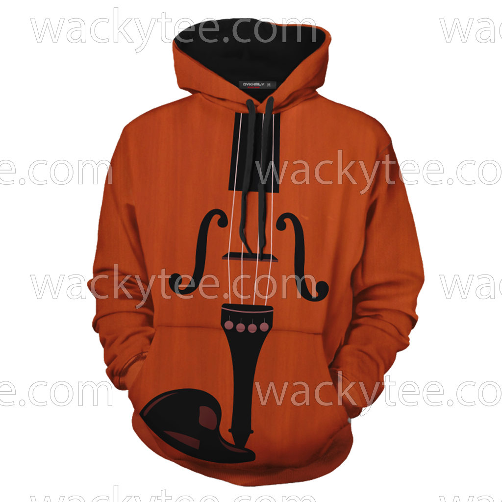 Violin 3D Hoodie