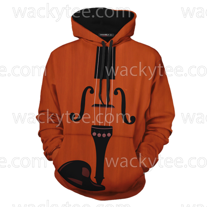 Violin 3D Hoodie