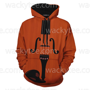 Violin 3D Hoodie