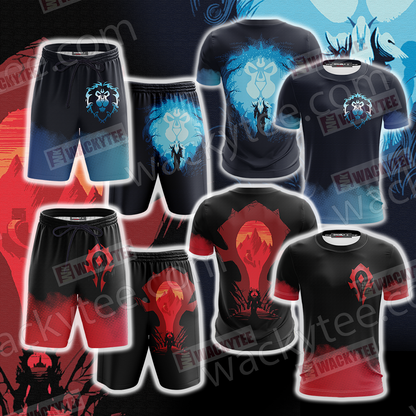 World Of Warcraft - Horde Beach Shorts