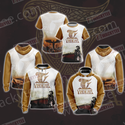 Vindictus Unisex Zip Up Hoodie Jacket