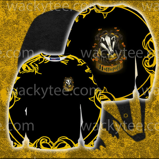 Loyal Like A Hufflepuff Harry Potter 3D Sweater