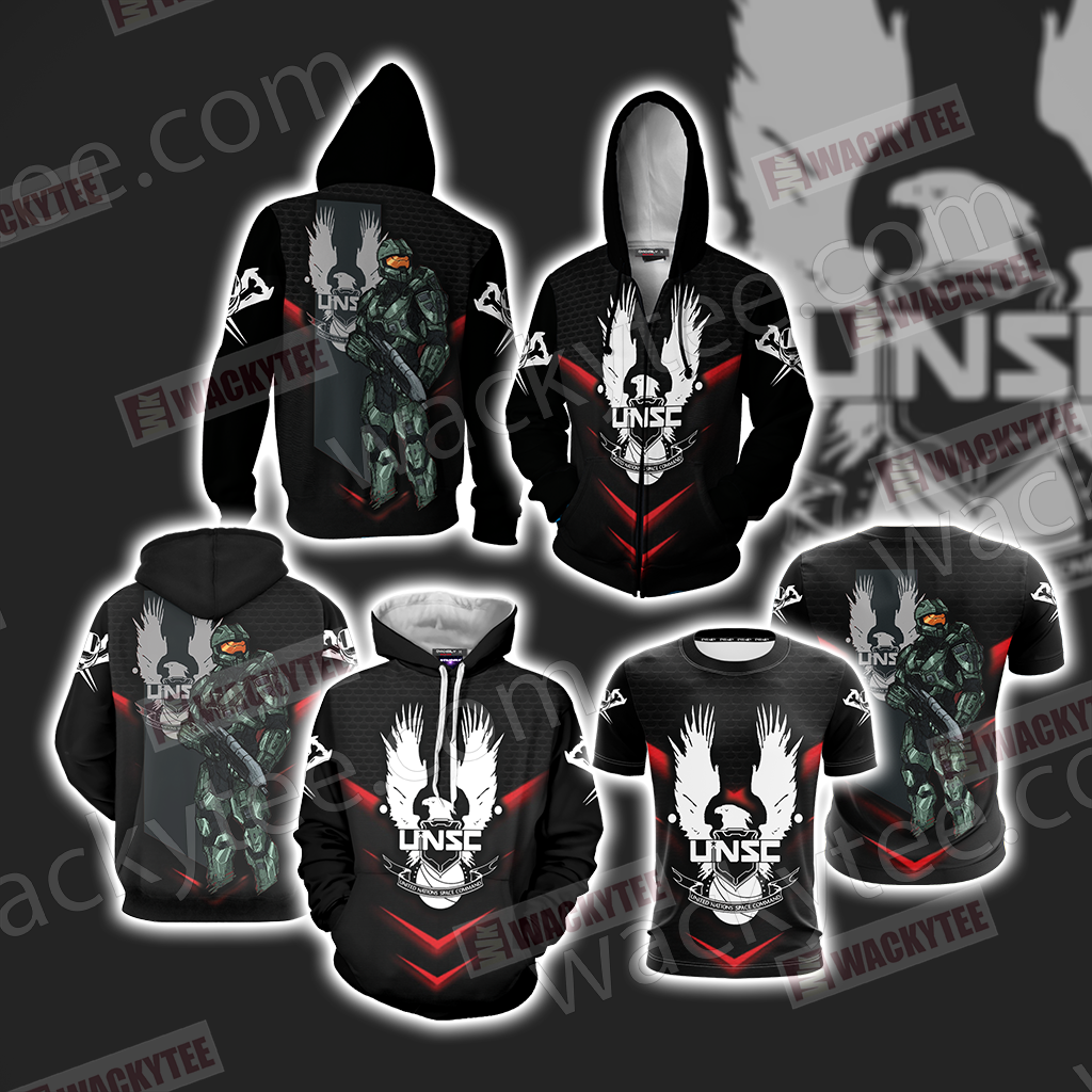 Halo - Master Chief Unisex Zip Up Hoodie Jacket