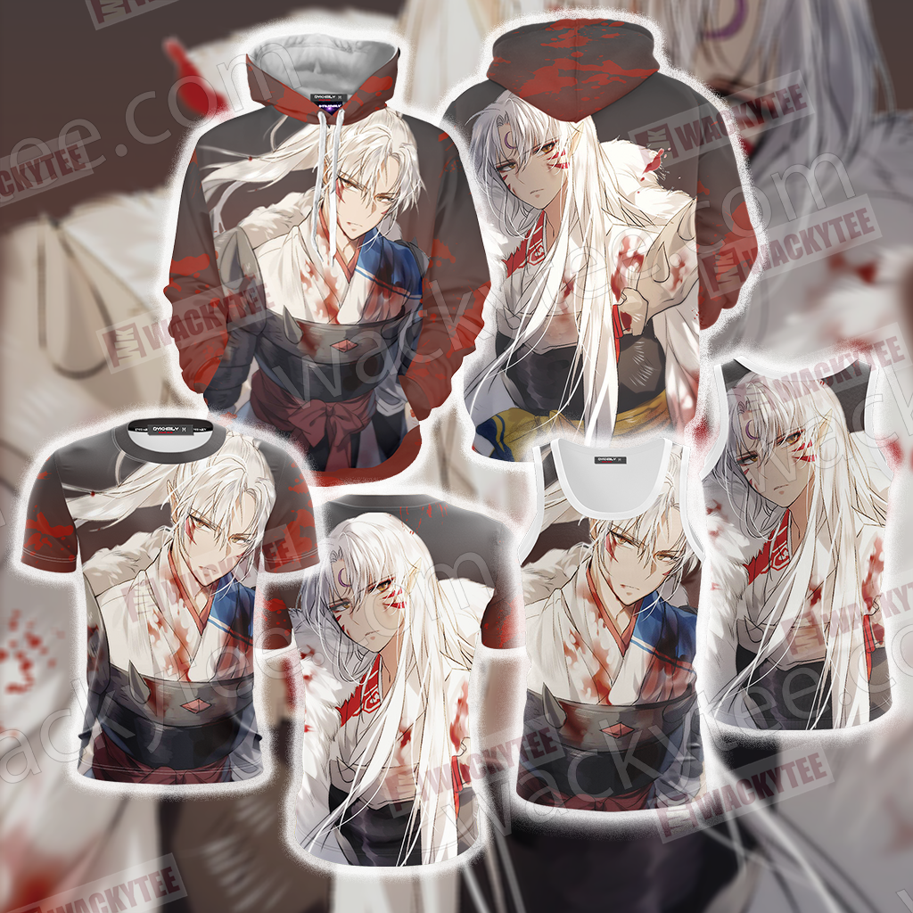 Inuyasha Sesshomaru Unisex 3D T-shirt