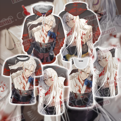 Inuyasha Sesshomaru Unisex 3D T-shirt